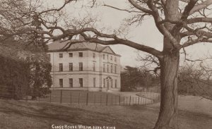 Wylam Close House Northumberland Old Real Photo Postcard