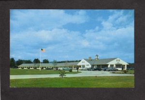 NH Winding Brook Lodge Motel Keene New Hampshire Postcard