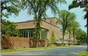 Women's Building Gymnasium Syracuse University Syracuse NY Gym Postcard H18