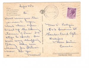 Arc de Constantino, Roma, (Rome), Italy Used 1971