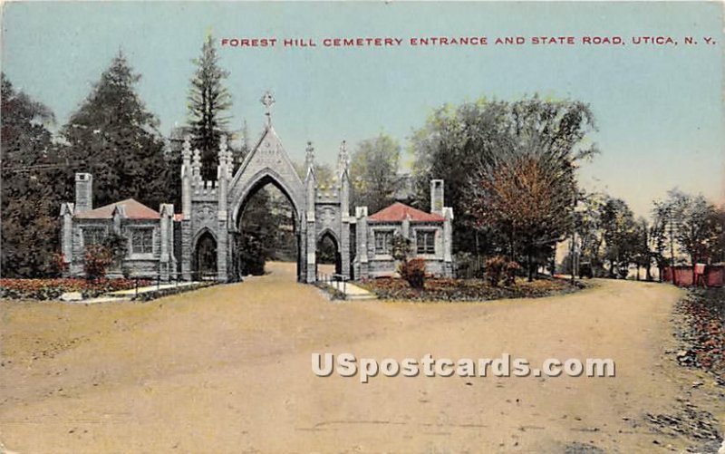 Forest Hill Cemetery - Utica, New York NY  