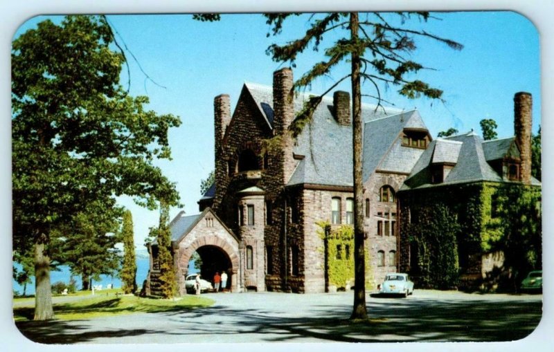 GENEVA, New York NY ~ Roadside BELHURST CLUB Restaurant c1950s  Postcard