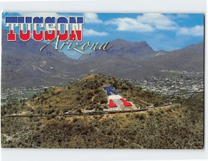 Postcard A Mountain, Tucson, Arizona, USA
