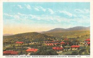 CO, Colorado   MODERN WOODMEN OF AMERICA SANATORIUM  Aerial   c1920's Postcard