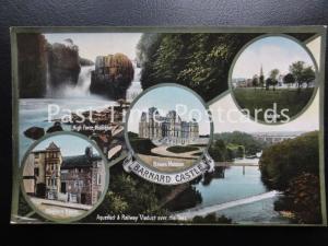 c1910 - Barnard Castle - Multi View - showing, Aqueduct, Viaduct, Galgate, etc