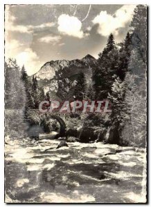 Modern Postcard Images of the Alps in the Gorges