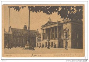 Leipzig, Dreadner Bank und Neues Theater, Saxony, Germany, 10-20s