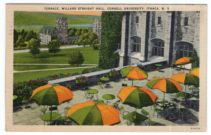 Ithaca, N.Y., Terrace, Willard Straight Hall, Cornell University