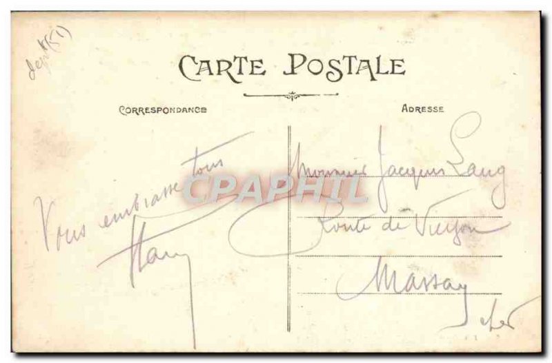 Old Postcard Chalons Sur Marne The Marne and the Dam