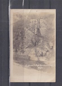 VICTORIA, ENTRANCE TO GORGE TO WATERWORKS ROCKS, c1910 ppc., unused.