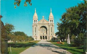 St. Boniface Cathedral in City if St. Boniface near Winnipeg