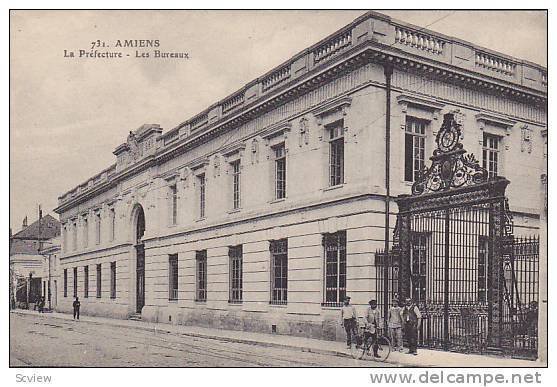 La Prefecture, Les Bureaux, Amiens (Somme), France, 1900-1910s