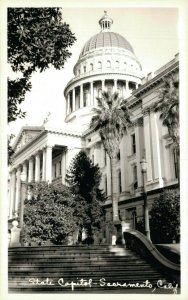 USA California State Capitol Sacramento RPPC Postcard 07.14