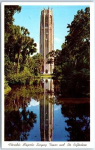 Florida's Majestic Singing Tower and Its Reflection - Lake Wales, Florida