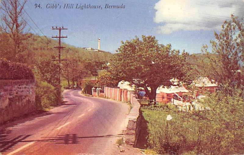 Gibbs Hill Lighthouse Bermuda 1954 