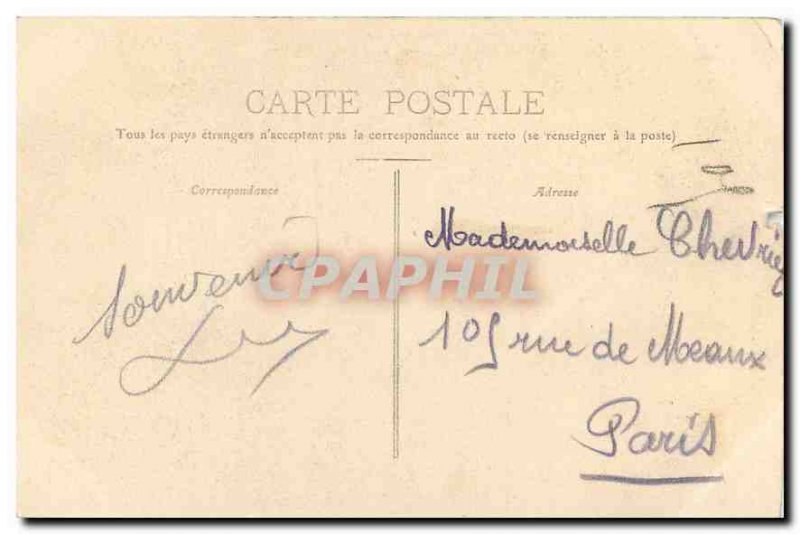 Old Postcard Besancon The Theater