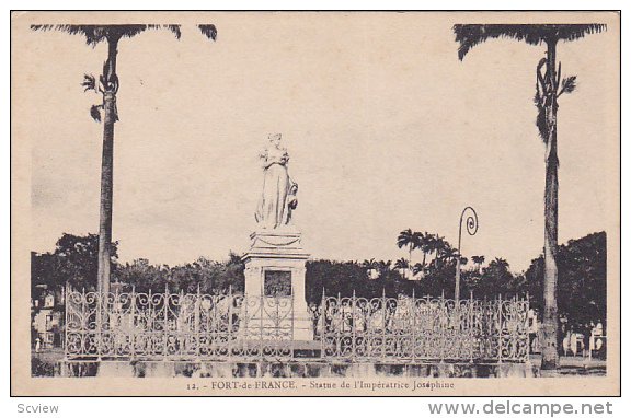 Martinique - Fort-de-France , Statue de l'Imperatrice Josphine , 00-10s