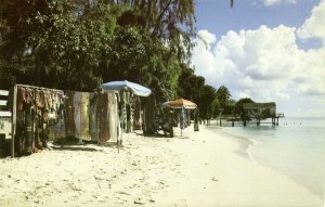 barbados, St. JAMES, Sunset Crest, Beach Scene (1970s) Postcard