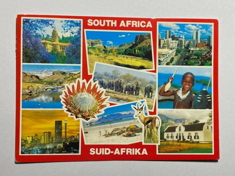 POSTED PICTURE POSTCARD -  SOUTH AFRICA  (KK2379) 