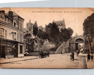 France Le Mans Le Tunnel cote des Quai Escaliers de 143 marches