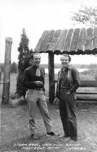 J38/ Montague Michigan RPPC Postcard c1940s Jack and Jill Ranch Storm Bros. 23