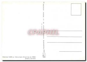 Postcard Modern Motor M2B the monument Gram