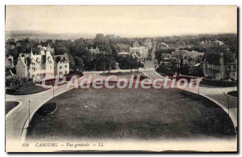 Old Postcard Cabourg General view