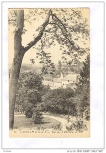 Vue Sur Le Chateau, Langeais (Indre et Loire), France, 1900-1910s