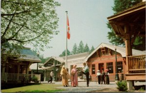 Heritage Village Burnaby BC British Columbia Deer Lake Vintage Postcard F97