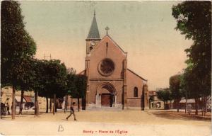 CPA Bondy - Place de l'Église (740399)