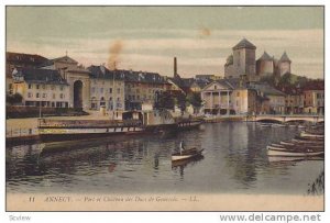 Port Et Chateau Des Ducs De Genevois, Annecy (Haute-Savoie), France, 1900-1910s