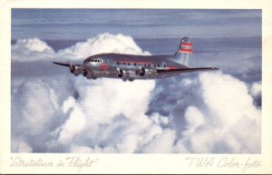 Airplane TWA Trans World Airways 4 Engine Stratoliner