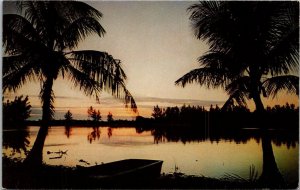 Florida Captiva Island Tropical Sunset From Sanibel Island