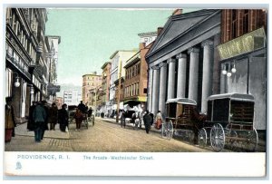 1905 Arcade Westminster Street Providence Rhode Island Raphael Tuck Son Postcard