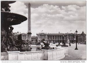 France Paris Place de la Concorde L'Obelisque