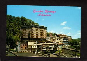 AR Ark Eureka Springs Arkansas Postcard Basin Park Hotel Carte Postale