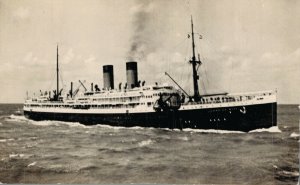 Stoomvaart Maatschappij Nederland Johan De Witt Ship RPPC 08.37