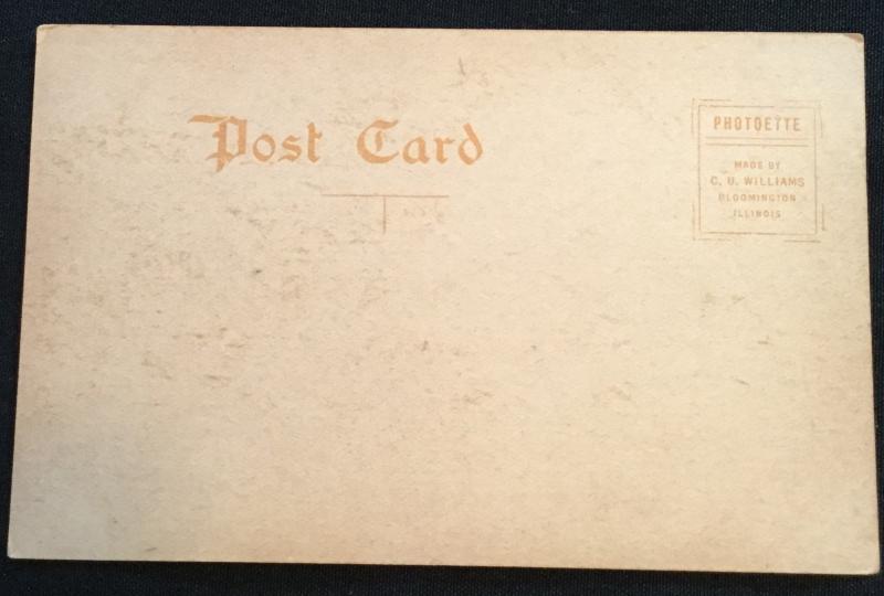 Postcard Unused House of Alice Vincennes Indiana LB