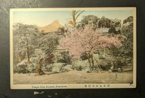 Mint Vintage Temple Hase Kwanon Kamakura Japan RPPC Postcard