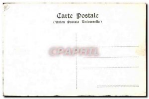 Old Postcard (drawing hand) Man has the guitar