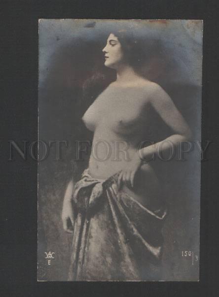 120463 NUDE Lady LONG HAIR by Angelo ASTI vintage PHOTO Russia