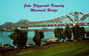 Bridges John Fitzgerald Kennedy Memorial Bridge Across Ohio River Louisville ...