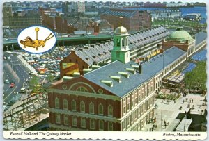 M-102139 Faneuil Hall and the Quincy Market Boston Massachusetts USA