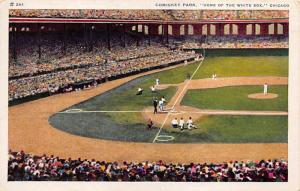 Comiskey Park, Chicago, IL, USA Baseball Stadiums, Base Ball Stadium, Postcar...