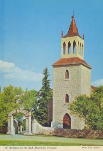 St. Andrews On The Red Winnipeg Manitoba MB Rapids Church Red River Postcard D17