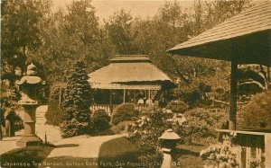 C1910 Japanese Tea Garden Golden Mitchell San Francisco California Postcard 8162