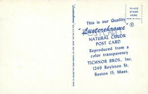 Advertising, Tichnor Brothers Postcards, Motel