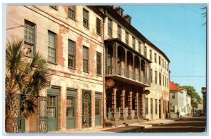 c1960's First Theatre in America Dock Street Theatre Charleston SC Postcard