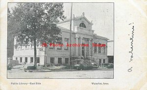 IA, Waterloo, Iowa, Public Library Building, East Side, 1906 PM