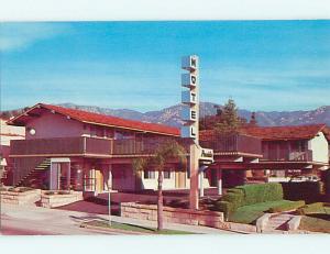 Unused Pre-1980 PRESIDIO MOTEL Santa Barbara California CA s4078